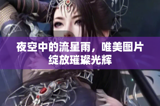 夜空中的流星雨，唯美图片绽放璀璨光辉