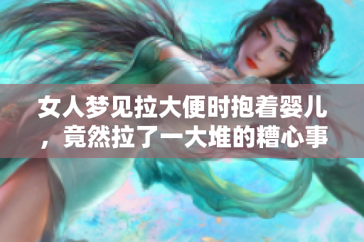 女人梦见拉大便时抱着婴儿，竟然拉了一大堆的糟心事情