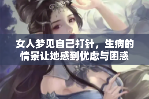 女人梦见自己**，生病的情景让她感到忧虑与困惑