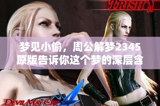 梦见小偷，周公解梦2345原版告诉你这个梦的深层含义是什么