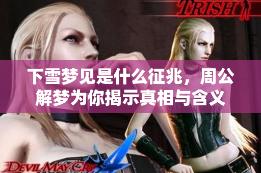 下雪梦见是什么征兆，周公解梦为你揭示真相与含义