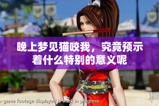 晚上梦见猫咬我，究竟预示着什么特别的意义呢