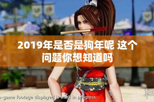 2019年是否是狗年呢 这个问题你想知道吗