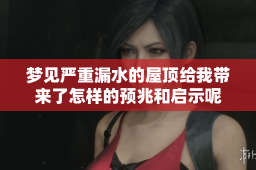 梦见严重漏水的屋顶给我带来了怎样的预兆和启示呢