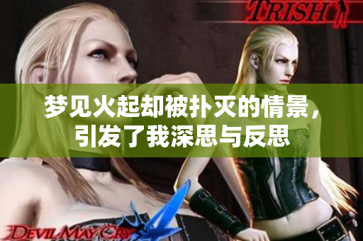 梦见火起却被扑灭的情景，引发了我深思与反思