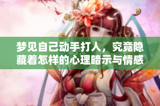 梦见自己动手**，究竟隐藏着怎样的心理暗示与情感呢