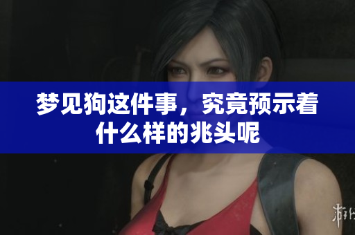 梦见狗这件事，究竟预示着什么样的兆头呢