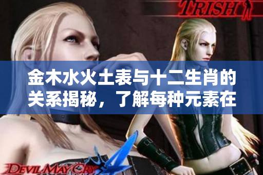 金木水火土表与十二生肖的关系揭秘，了解每种元素在生肖中的独特意义