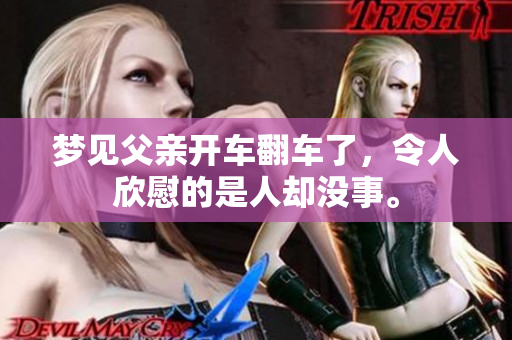 梦见父亲开车翻车了，令人欣慰的是人却没事。