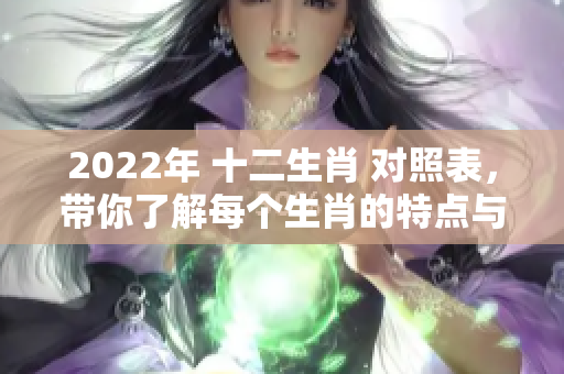 2022年 十二生肖 对照表，带你了解每个生肖的特点与运势分析