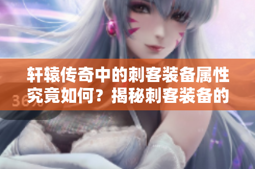 轩辕传奇中的刺客装备属性究竟如何？揭秘刺客装备的详细属性解析！